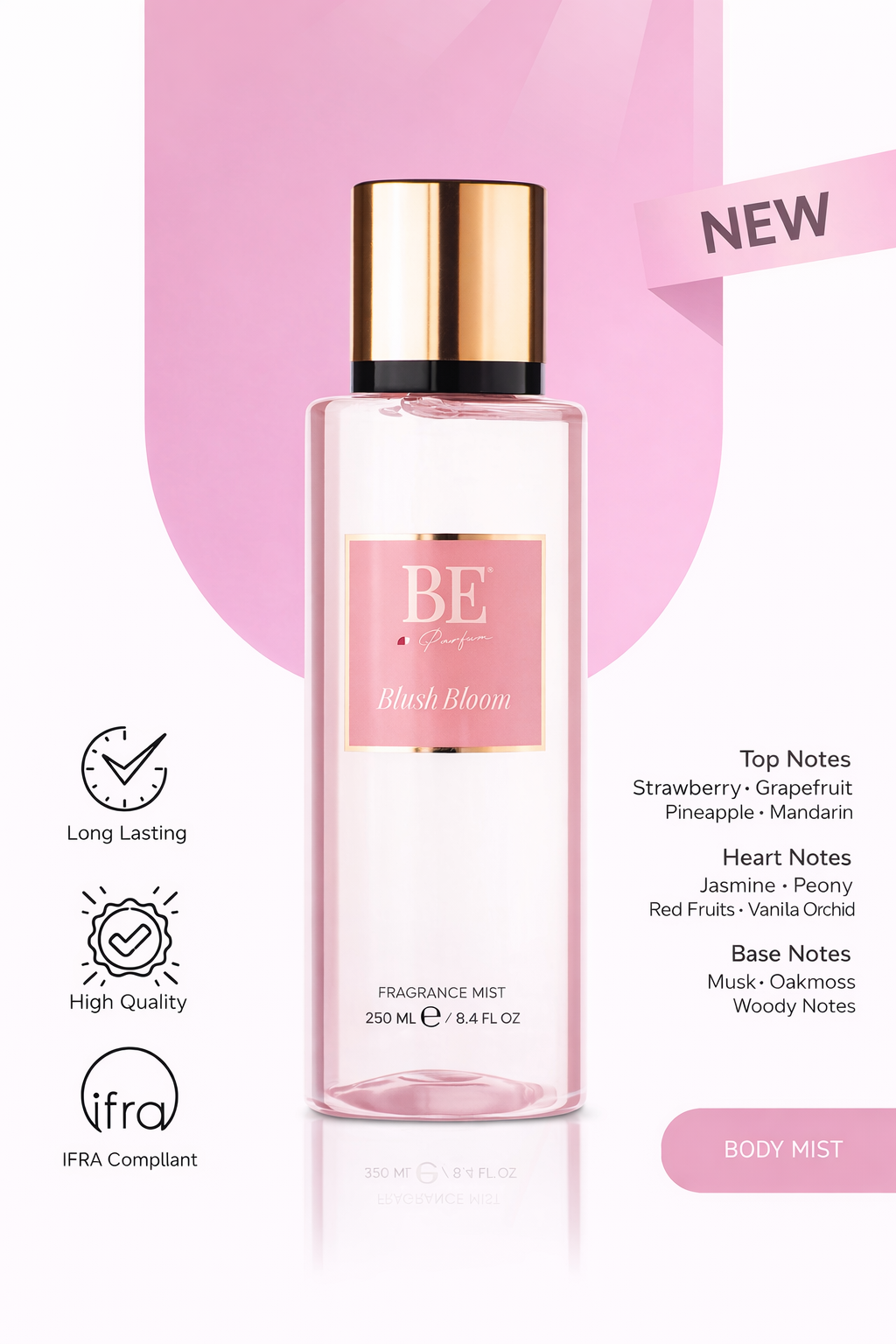 Blush Bloom - Body Mist V-110 inspired by BOMBSHELL
